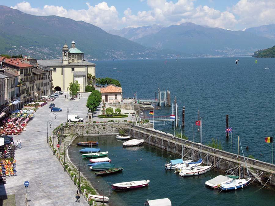 Hotel Villa Delle Palme Cannobio Bagian luar foto