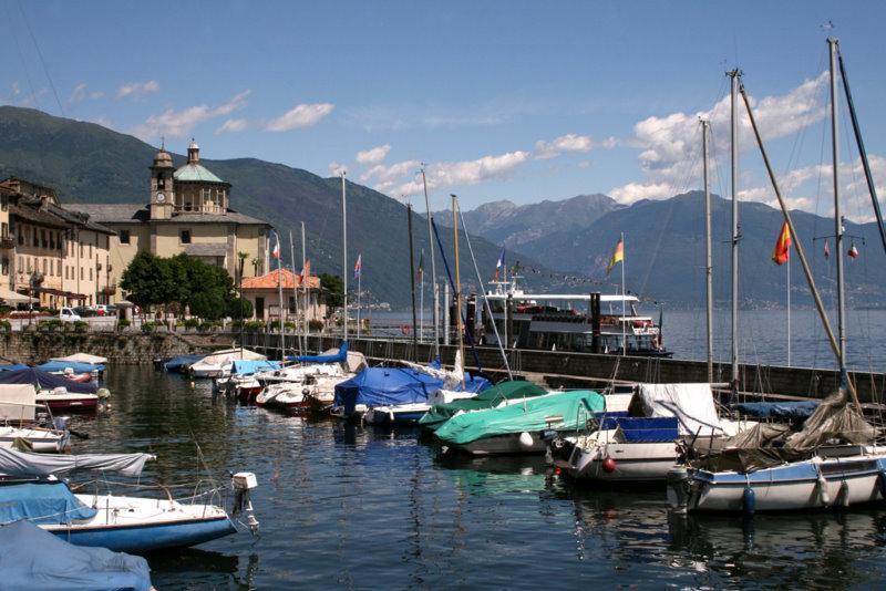 Hotel Villa Delle Palme Cannobio Bagian luar foto